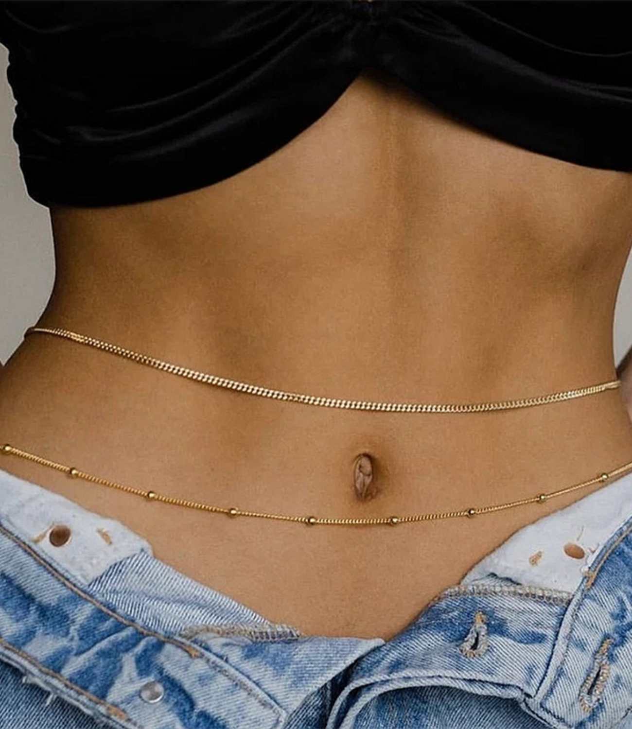 Golden Waistline Jewelry